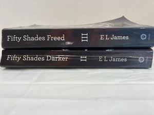 Fifty Shades Of Grey Books 2 & 3 (Freed And Darker) E L James - Picture 1 of 5