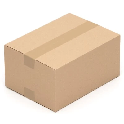 KK VERPACKUNGEN © Faltkartons Versand Schachtel Paket 330 x 240 x 160 FREI HAUS