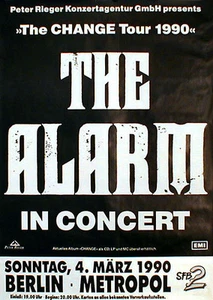 ALARM Konzertplakat von 1990 gerollt - Bild 1 von 1