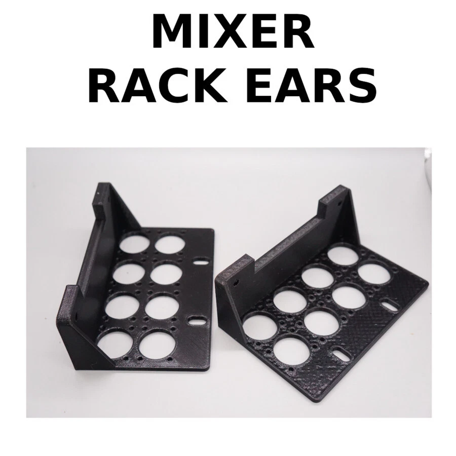 SPEEDWAY Rack Ears (2pk) for Behringer Digital Mixers XR16 XR18 SD18 Midas MR16 MR18 19"