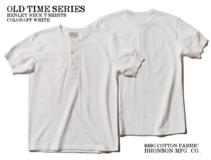 Camisa Henley de Colección Bronson Para Hombres Camiseta Lisa en Blanco Manga Corta Algodón Informal - Imagen 1 de 33