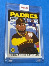 Topps Project 70 Card 61 - 1986 Fernando Tatis Jr. & Tony Gwynn by Keith Shore