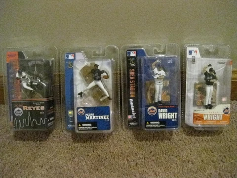 mcfarlane mets shea stadium exclusive 3in. lot 4 figure sets, 2008 Cover