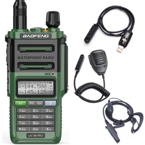 UV-9R PRO Waterproof Dual Band Two Way Radio Walkies Talkie Long Range - Picture 1 of 35