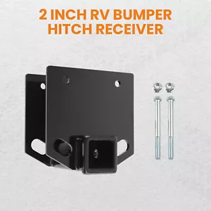 Camper Hitch RV Bumper Hitch for 4 x 4 RV Bumper 2-Inch Trailer Receiver - Picture 1 of 13