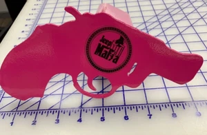 Cubierta de enganche para pistola-revólver acero con recubrimiento en polvo de alta resistencia tu color tu mensaje - Imagen 1 de 11