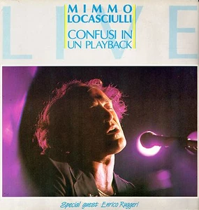 MIMMO LOCASCIULLI - Confusi In Un Playback 1985 RCA (Vinile e Cover =NM) LP - Picture 1 of 1