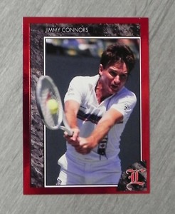 JIMMY CONNORS 1992 Legends Red Foil Card #7 