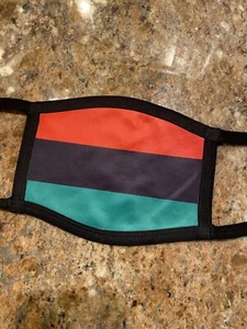 Pan African Flag Movement BLM Face Mask Reusable Washable Double Layers - Picture 1 of 6