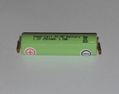 2 X Batterie de Rechange -spezial- pour Moser Chromini Type 1591B 1591Q 2700mAh