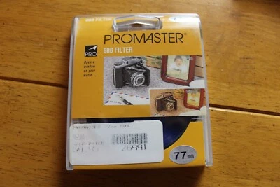 77mm Pro 80B Blue Glass Lens filter Coated 77 mm Camera Color 80 B 77 [3 i1-A] - Image 1 of 4