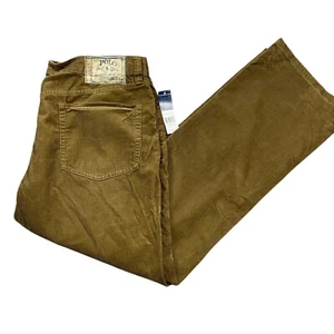 Polo Ralph Lauren 38 NEW w/Tags Brown Corduroy Classics 4 100% Cotton Men's - Picture 1 of 8