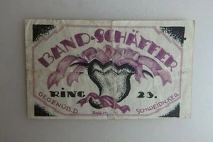 Notgeldschein Breslau Schlesien Strassenbahn 50 Pfennig 1920 (80235) - Picture 1 of 2