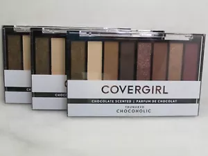 COVERGIRL CHOCOLATE SCENTED TRUNAKED CHOCOHOLIC EYESHADOW PALETTE 0.23 OZ - 3PC - Picture 1 of 3