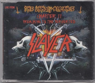 Slayer – Live From The Unholy Alliance Chapter 2 Preaching To The Perverted CD-R Foto 1 de 2