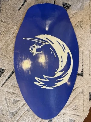 Vintage Skim Board Wood Surfing Boogie 35x20 - Image 1 of 4