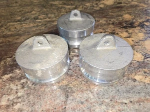 NEW OLD STOCK! DIXON 3"  ALUMINUM DUST PLUG 300-DP-AL 3 PLUGS FREE SHIP - Picture 1 of 1