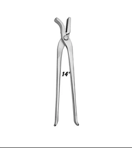 Farrier hoof clincher curved jaws Professional tool for Horse care - Picture 1 of 2