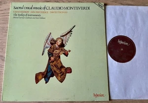 HYPERION A66021 DIG MONTEVERDI SACRED VOCAL MUSIC LP GOODMAN (1981) EX++ GERMANY - Picture 1 of 4