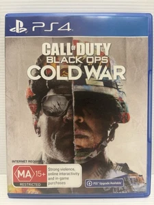 Call Of Duty Black Ops Cold War PlayStation 4 PS4 Sony Free Postage - Picture 1 of 8