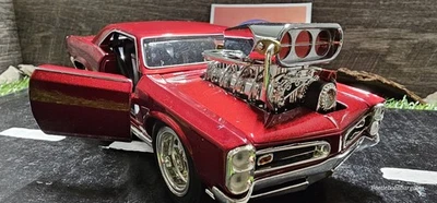 Pontiac GTO 1966 2003 Muscle Machines coche fundido a presión escala 1:24 de colección sin caja Foto 1 de 4