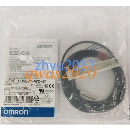 1PC New Omron E2E-C05S01-WC-B1 Proximity Sensor Free Shipping - Image 1 of 1