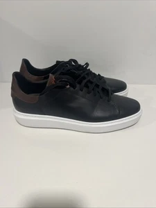 Sneakers Good Man Brand Legend London nere in pelle di vachetta taglia 14 - Foto 1 di 14