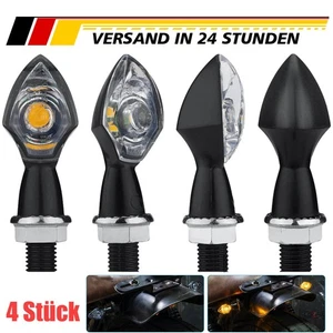 4 Stück 12V Mini Blinker Miniblinker Universal Für Roller Motorrad M10 Universal - Bild 1 von 11