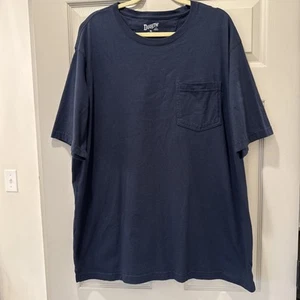 Duluth Trading Co T Shirt Men’s XL Relaxed Fit Longtail T Dark Blue 100% Cotton - Picture 1 of 3
