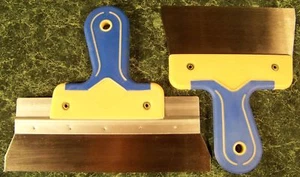 2pc Wide PUTTY KNIFE SCRAPER SET 10" Big paint knives Heavy Duty new - Picture 1 of 1