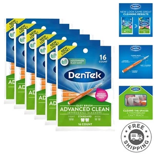 Nonslip Handle Interdental Cleaners with Advanced Fluoride - 16 Count, 6 Pack - Picture 1 of 8