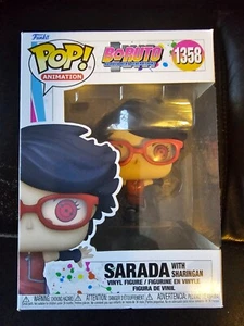 Funko Pop! Anim: Boruto: Sarada with Sharingan 1358 BRAND NEW IN BOX FAST SHIP - Picture 1 of 6