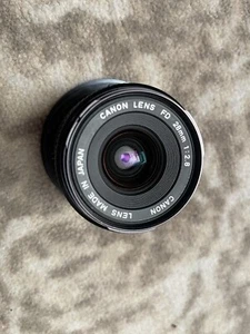 CANON FD 28mm f2.8 Wide Angle Lens - Picture 1 of 5