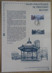 Document Philatélique 1er Jour : 03 2016 - Salon Philatélique printemps Belfort - Picture 1 of 1