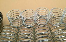 DGS Compression Springs 0.07" Wire x 1.86" OD X 1.87" Long | Lot of 10 Pcs White