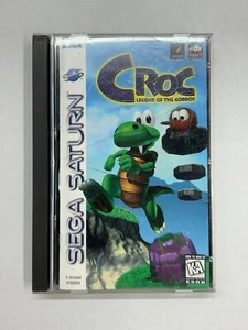 Croc Legend of the Gobbos Sega Saturn 1998 Factory Sealed Rare Collectible Game - Picture 1 of 5