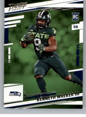2022 Panini Prestige #314 Kenneth Walker III RC Rookie Seattle Seahawks Card - Image 1 of 2