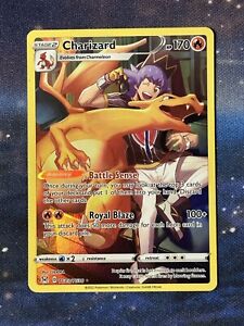 Charizard TG03/TG30 Trainer Gallery Lost Origin Holo Pokemon Card NM MINT
