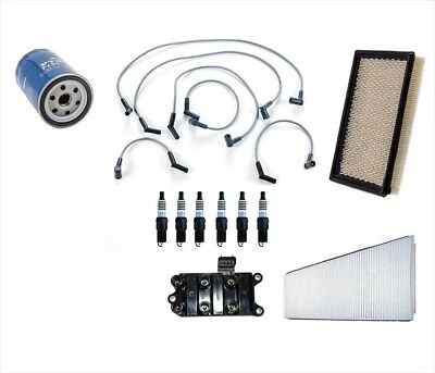 Spark Plug Wires Plugs Coil Filters For Ford 01-07 Taurus 3.0L Vin (U & 2 ) OHV - Image 1 of 4