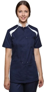 Hummingbird Healthcare Tunic Nurse SPA Salon Therapist Massage Uniform Workwear - Picture 1 of 16
