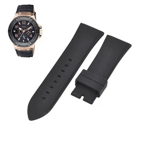 Correa de reloj de goma negra W0408G1 27 mm para Guess - Imagen 1 de 7