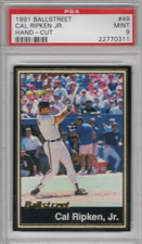 1991 ballstreet cal ripken jr psa 9 none higher baltimore orioles baseball card 