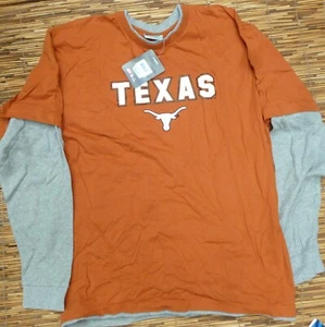 COLOSSEUM ATHLETICS YOUTH U OF TEXAS COTTON PULLOVER LOGO ATHLETIC SHIRT LIST$25 - Picture 1 of 5