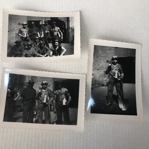 MINIERE : 3 VECCHIE FOTOGRAFIE DI MINATORI - Foto 1 di 5