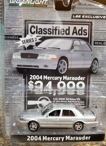 greenlight classified ads series 2 LBE exclusive silver 2004 mercury marauder - Picture 1 of 1