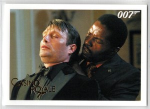 JAMES BOND 2014 ARCHIVES CASINO ROYALE GOLD BASE PARALLEL #055 #'D 056/125