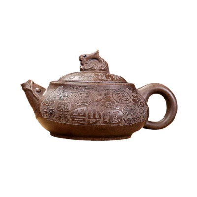 Chinese Tea Pot Handmade Master Pot Marked 7 Infuser Holes Original Ore Clay New Foto 1 de 4