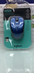 Logitech® M325 Wireless Mouse, Right/Left, Blue (B1) - Picture 1 of 3