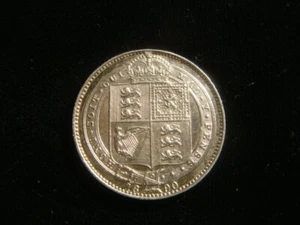 GREAT BRITAIN. VICTORIA SHILLING 1890. Nice! - Picture 1 of 2