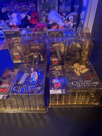McFarlane The Texas Chainsaw Massacre Full Set Movie Maniacs Series 7 Cover